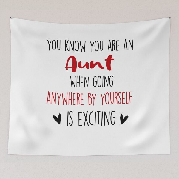 Item preview, You Know You're An Aunt When, Mothers Day Funny Aunt designed and sold by EasyPrintGift.