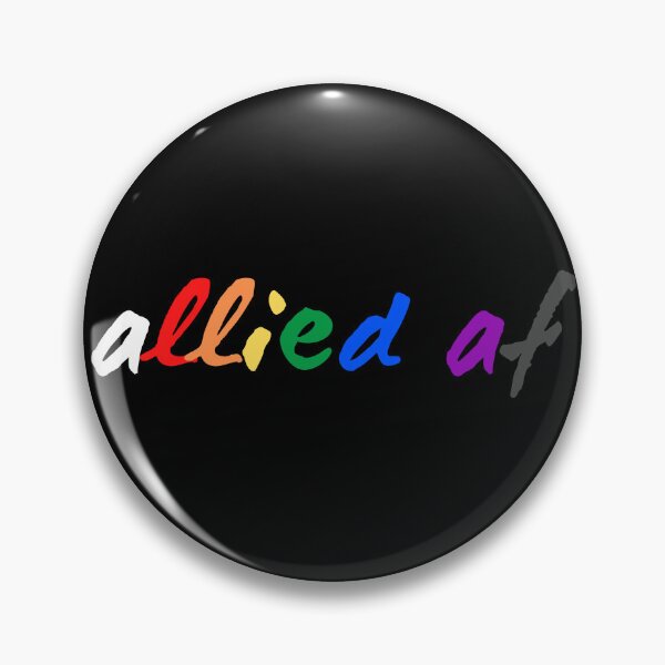 Artikel-Vorschau von Verbündete der Verbündeten. LGBTQ-Ally-Stolz, designt und verkauft von Subtle Pride Shop.