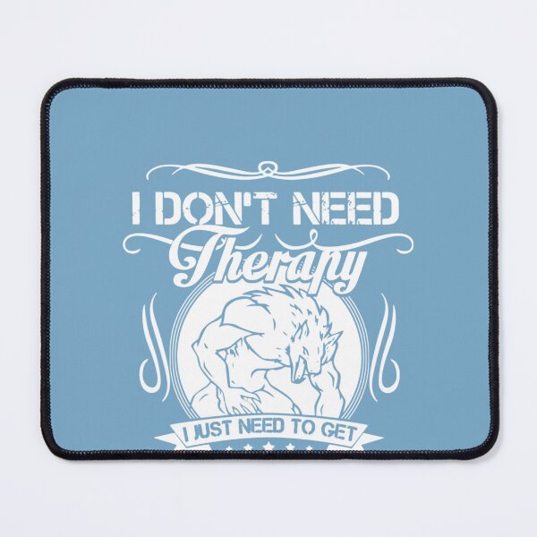 Item preview, I Don’t Need Therapy I Just Need To Get Fed In Public By Fourteen Werewolves Classic T-Shirt designed and sold by Sonergur.