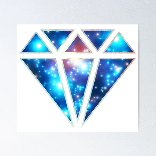 Drippin' Diamond Sticker for Sale by Kishan2k