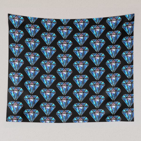 Item preview, Diamond, galaxy style, triangle, space, cosmic designed and sold by nitty-gritty.