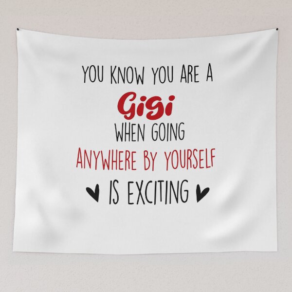 Item preview, You Know You're A Gigi When, Mothers Day Funny Grandma designed and sold by EasyPrintGift.