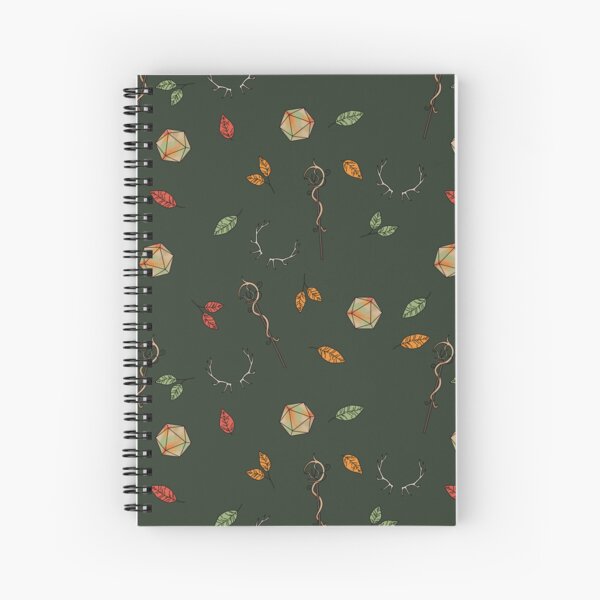 Keyleth - Druid Staples Spiral Notebook