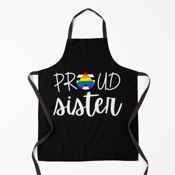 Item preview, Proud Sister Allies. LGBTQ Ally Pride designed and sold by Subtle Pride Shop.