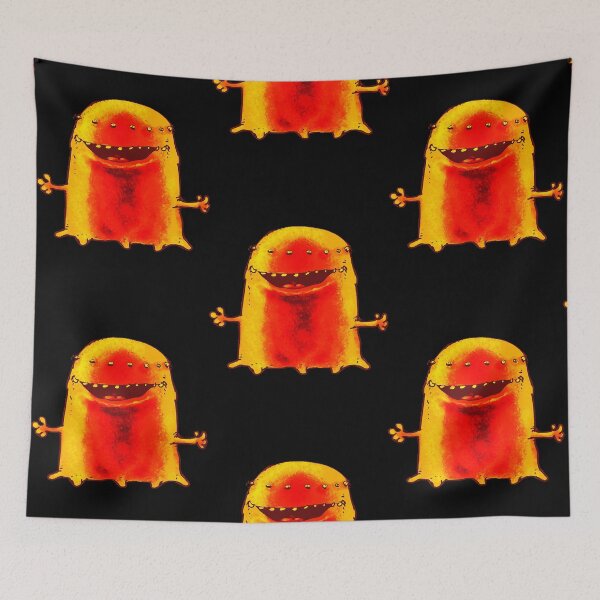 Item preview, funny weird alien cartoon   designed and sold by KatherineM1730.