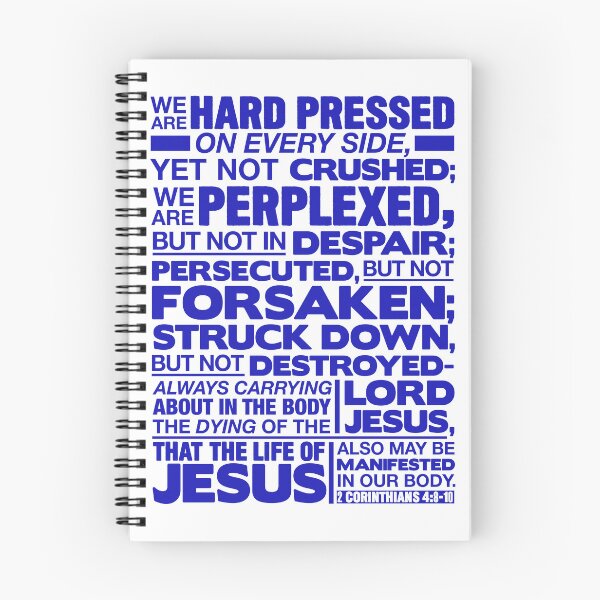 Item preview, 2 Corinthians 4:8-10 Not Forsaken designed and sold by plushism.