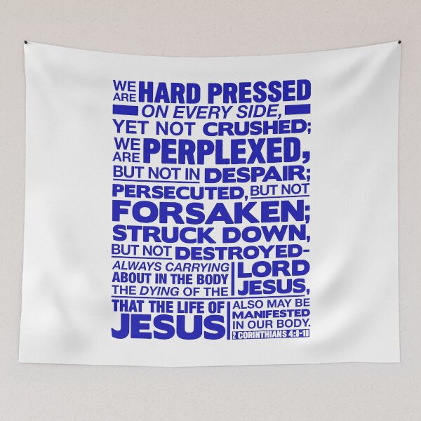 Item preview, 2 Corinthians 4:8-10 Not Forsaken designed and sold by plushism.