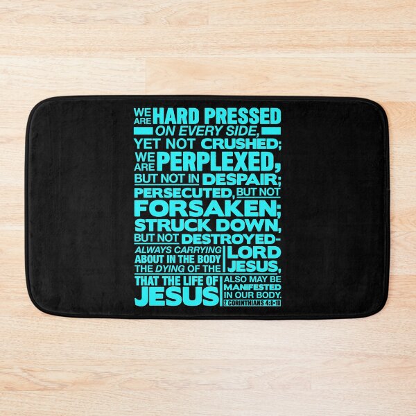 Item preview, 2 Corinthians 4:8-10 Not Forsaken designed and sold by plushism.