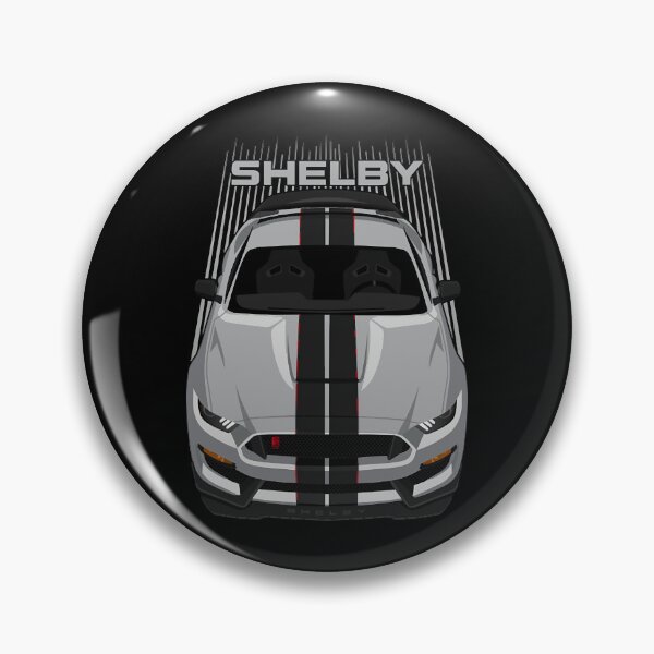 Item preview, Ford Mustang Shelby GT350R 2015 - 2020 - Avalanche Grey - Black Stripes  designed and sold by BryanRice73521.