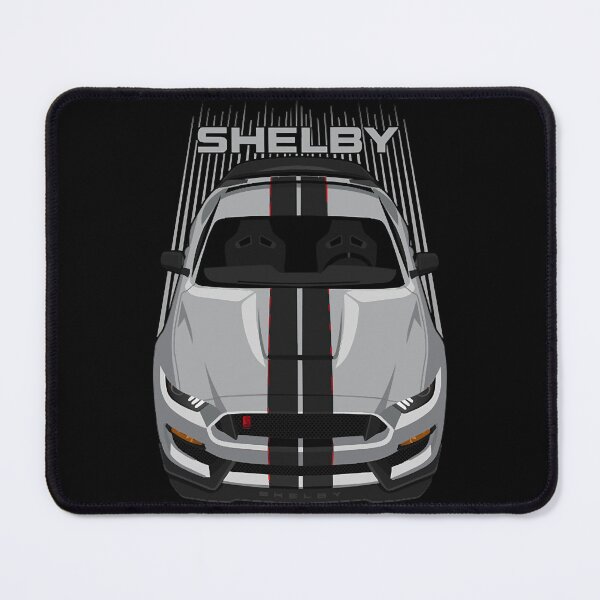 Item preview, Ford Mustang Shelby GT350R 2015 - 2020 - Avalanche Grey - Black Stripes designed and sold by BryanRice73521.
