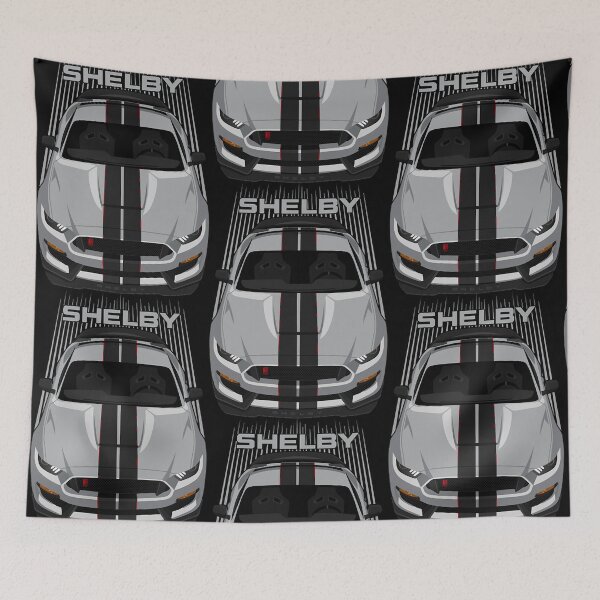 Item preview, Ford Mustang Shelby GT350R 2015 - 2020 - Avalanche Grey - Black Stripes  designed and sold by BryanRice73521.