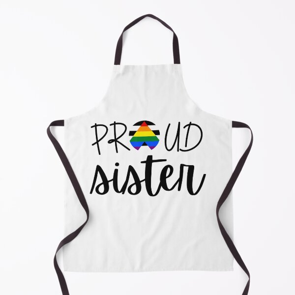 Item preview, Proud Sister Allies. LGBTQ Ally Pride designed and sold by Subtle Pride Shop.
