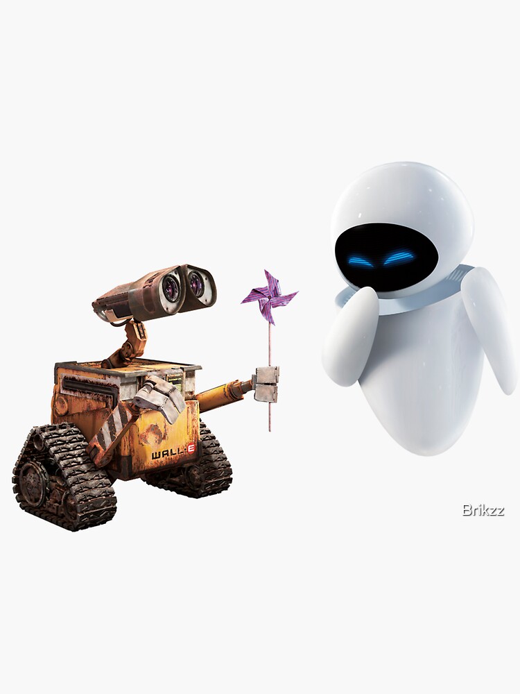 "WALLE" Sticker for Sale by Brikzz Redbubble