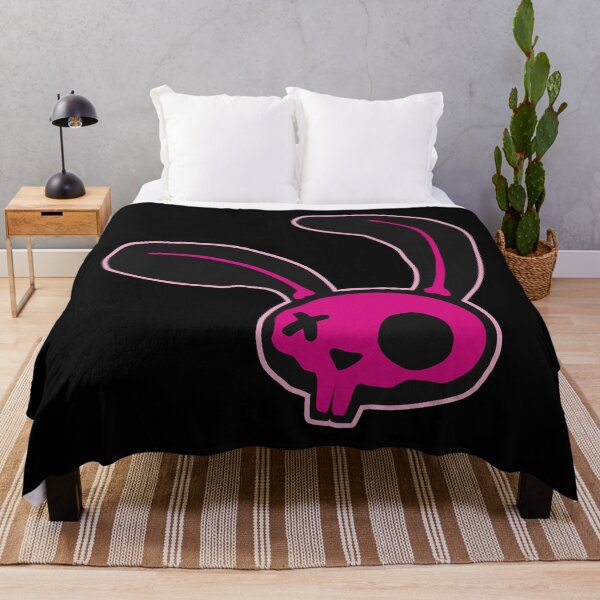 Item preview, Pink Punk Bunny Skull Graphic designed and sold by iscaStudioArt.