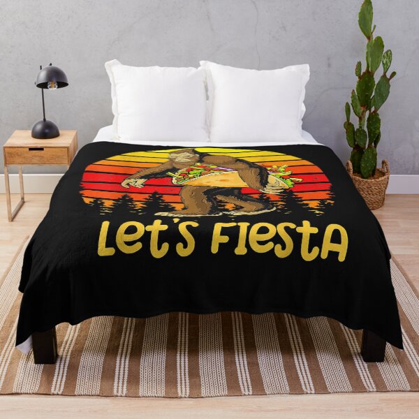 Item preview, Sas-qua-tch Carrying Taco Cinco De Mayo Retro Let's Fiesta designed and sold by ERICAJOHNS.