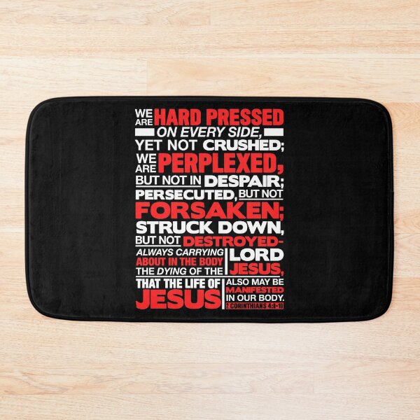 Item preview, 2 Corinthians 4:8-10 Not Forsaken designed and sold by plushism.