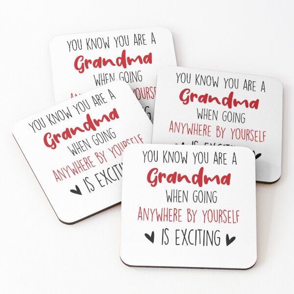 Item preview, You Know You're A Grandma When, Mothers Day Funny Gigi designed and sold by EasyPrintGift.