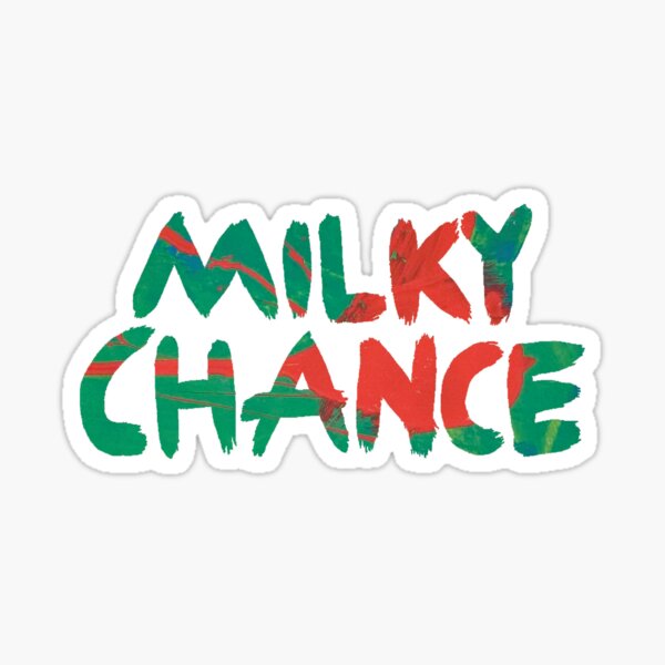 Текст милки. Шанс стикер. Chance logo vector. One chance logo.