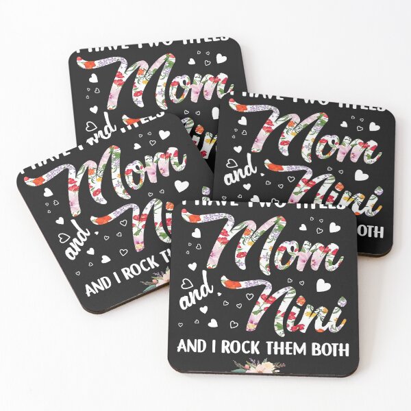 Item preview, I Have Two Titles Mom And Nini  designed and sold by zorinaabzs143.