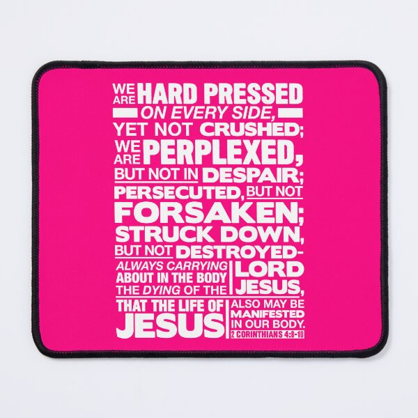 Item preview, 2 Corinthians 4:8-10 Not Forsaken designed and sold by plushism.