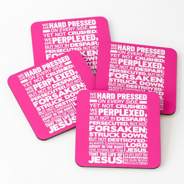 Item preview, 2 Corinthians 4:8-10 Not Forsaken designed and sold by plushism.