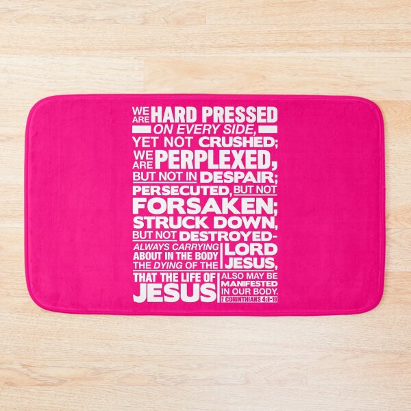 Item preview, 2 Corinthians 4:8-10 Not Forsaken designed and sold by plushism.
