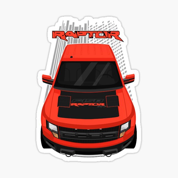 RS Heart Beat Pulse Decal Sticker ford svt GT F-150 Raptor Cobra Pair