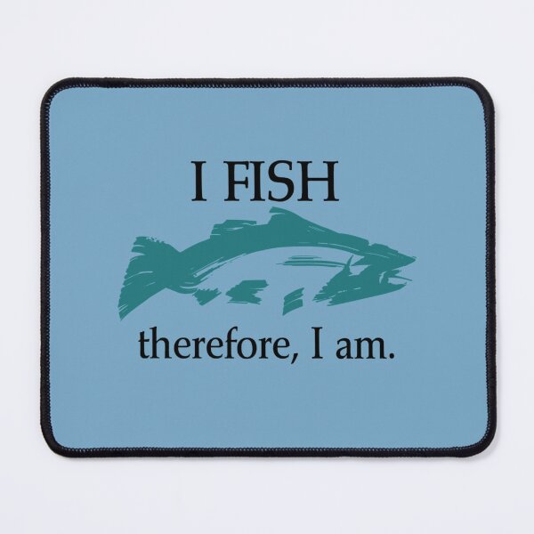 Item preview, I Fish, Therefore I am Essential T-Shirt designed and sold by Sonergur.