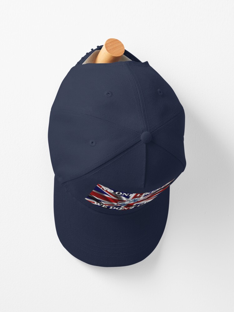 Millwall  No One Likes Us Baseball Cap Millwall Lions Cap Navy White 