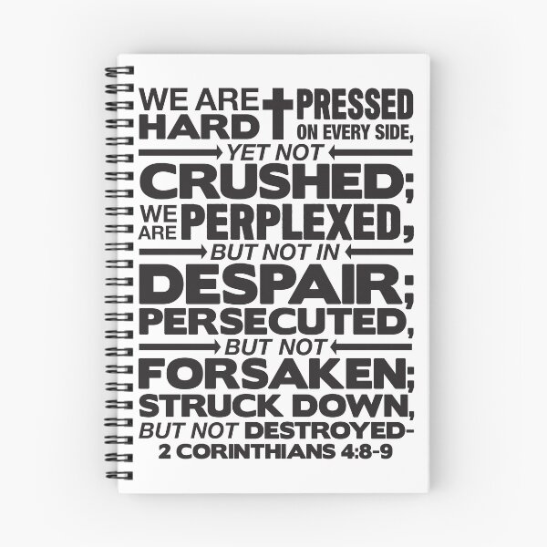 Item preview, 2 Corinthians 4:8-9 Not Forsaken designed and sold by plushism.