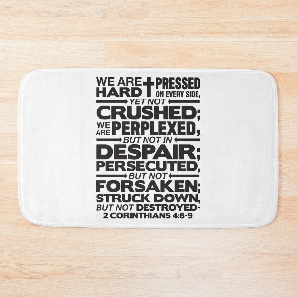 Item preview, 2 Corinthians 4:8-9 Not Forsaken designed and sold by plushism.