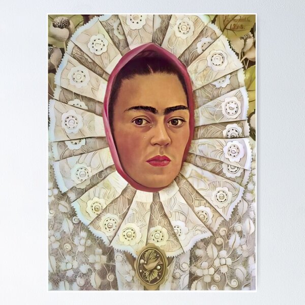 Item preview, Self Portrait by Frida Kahlo designed and sold by FridaBubble.