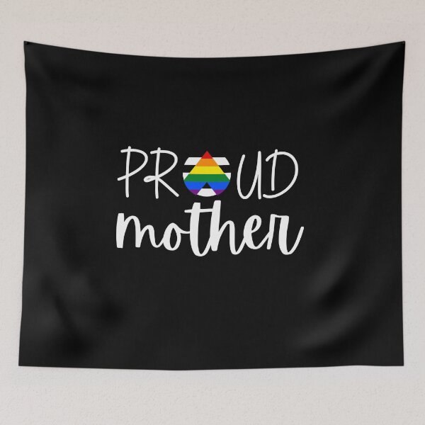 Item preview, Proud Mother Allies. LGBTQ Ally Pride designed and sold by Subtle Pride Shop.