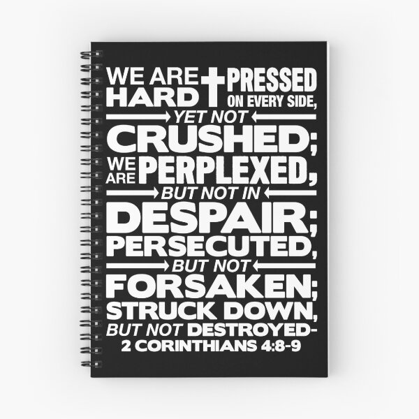 Item preview, 2 Corinthians 4:8-9 Not Forsaken designed and sold by plushism.