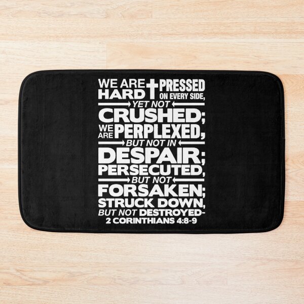 Item preview, 2 Corinthians 4:8-9 Not Forsaken designed and sold by plushism.