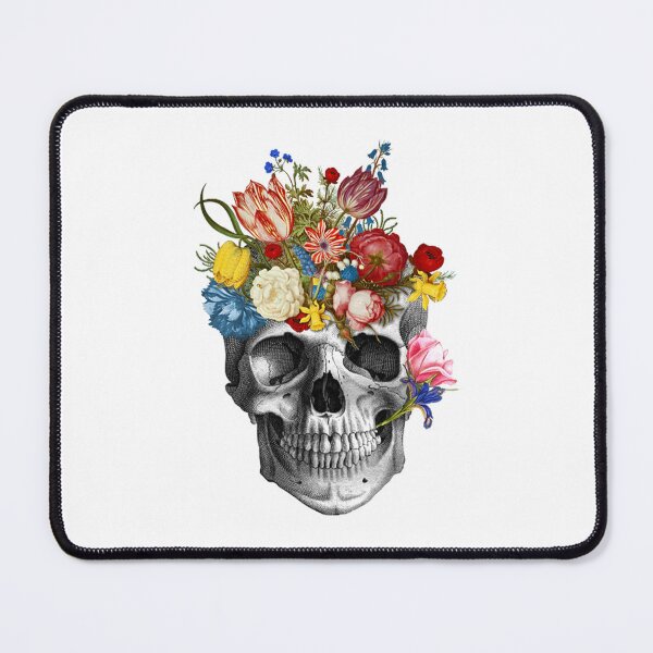 Item preview, Floral skull designed and sold by Mandy-Kuijper.