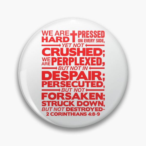Item preview, 2 Corinthians 4:8-9 Not Forsaken designed and sold by plushism.