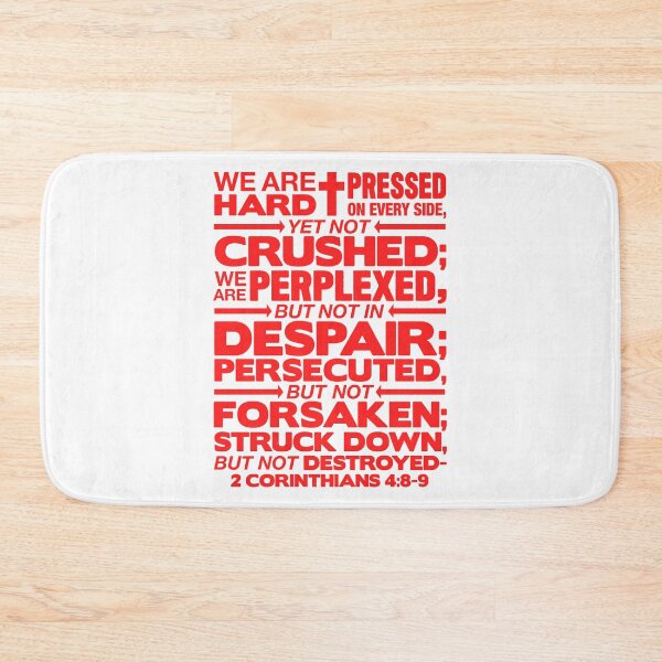 Item preview, 2 Corinthians 4:8-9 Not Forsaken designed and sold by plushism.