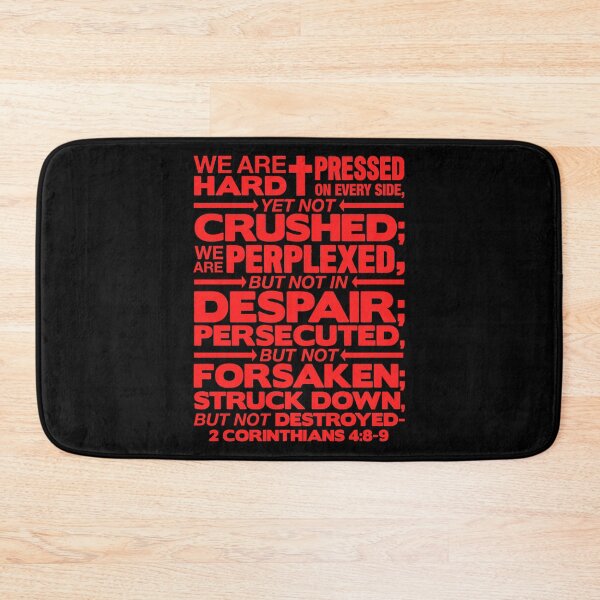 Item preview, 2 Corinthians 4:8-9 Not Forsaken designed and sold by plushism.