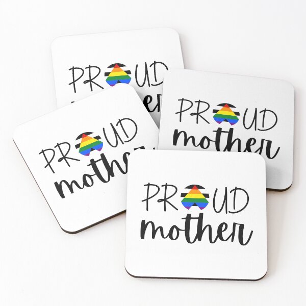 Item preview, Proud Mother Allies. LGBTQ Ally Pride designed and sold by Subtle Pride Shop.