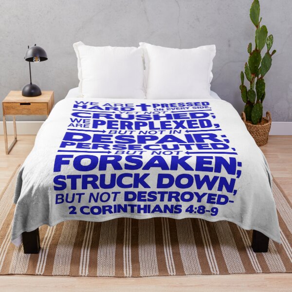 Item preview, 2 Corinthians 4:8-9 Not Forsaken designed and sold by plushism.