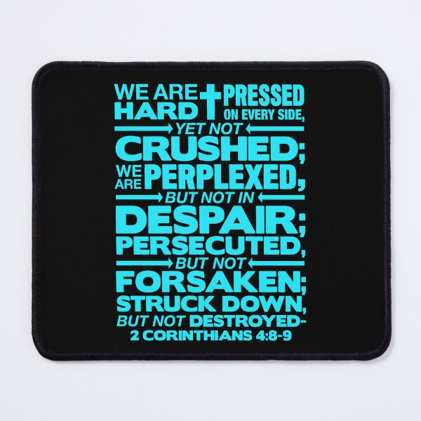Item preview, 2 Corinthians 4:8-9 Not Forsaken designed and sold by plushism.