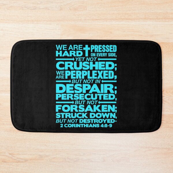 Item preview, 2 Corinthians 4:8-9 Not Forsaken designed and sold by plushism.