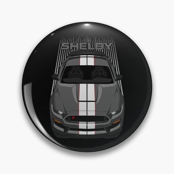 Item preview, Ford Mustang Shelby GT350R 2015 - 2020 - Magnetic Grey - White Stripes  designed and sold by BryanRice73521.