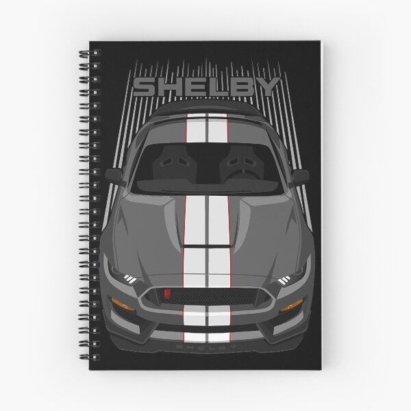 Item preview, Ford Mustang Shelby GT350R 2015 - 2020 - Magnetic Grey - White Stripes  designed and sold by BryanRice73521.