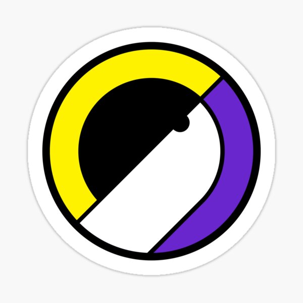 RebelTaxi Pan Pizza Eye Logo Sticker