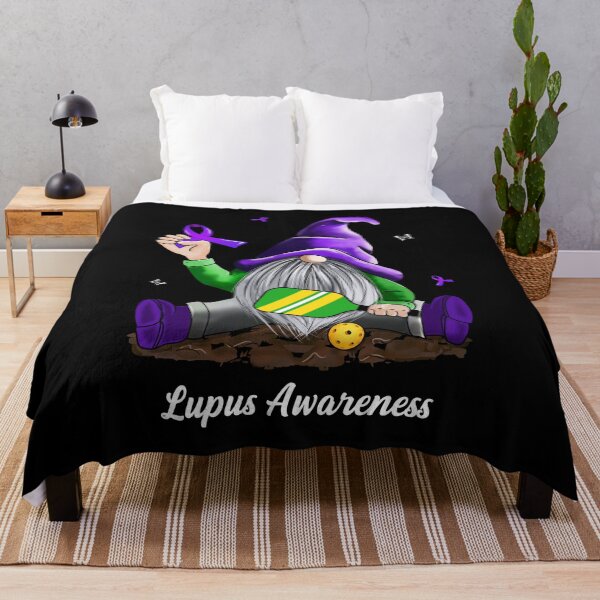 Item preview, Best Gnome Lupus Awareness Pickleball Cancer Survivor Ribbon Sport Lover designed and sold by adsmod.