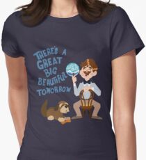 Der Mensch hat einen Traum Tailliertes T-Shirt für Frauen
