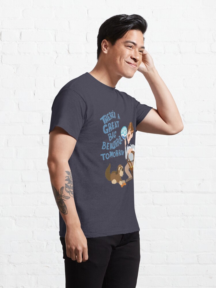 Alternate view of Man Has A Dream Classic T-Shirt