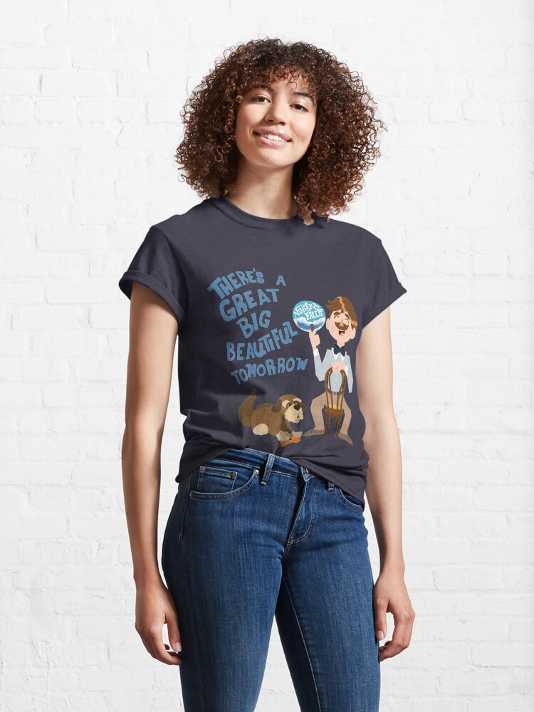 Alternate view of Man Has A Dream Classic T-Shirt
